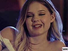 Stepmom licks and fingers stepdaughters to squirting frenzy on Love2Lick