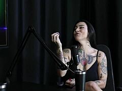 Lexi Mallet Sheer Red Lingerie Teases Clients in Brazilian Swingers Scene