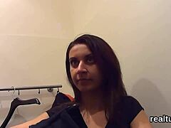 Charming Czech Kitten Teased In Mall Shop Undresses Ripped Clothes Takes Monster Pov Cock