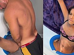 Jessie Pony Squirts Dripping On Teddy Tarantino Facial