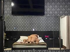 Brunette Mature Rips Clothes Teases Slaps Tits