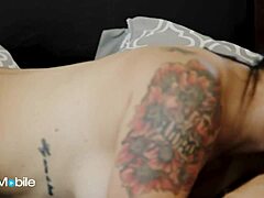 gorgeous tall milf doggied hard by stepson till stars explode