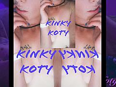 Petite kinky blonde koty deepthroats cock with teasing oral skills