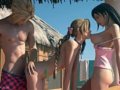 final fantasy babes bend over for beach threesome doggystyle pounding intrigue