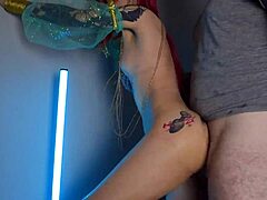 naughty step sis bends over and takes brother's cock deep in her tight ass