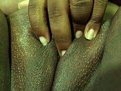 Damn this fat black pussy dripping wet masturbating dreaming of thick cock inside 😩🍆