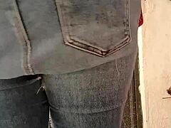 voyeur catches latina cuñada spreading ass cheeks wide open peeing in toilet hidden cam