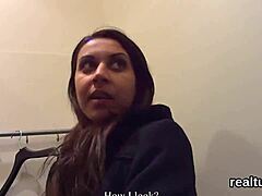 Charming Czech Kitten Teased In Mall Shop Undresses Ripped Clothes Takes Monster Pov Cock