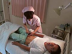 slim japanese nurse teen seduced by ugly patient for uncensored creampie fuck