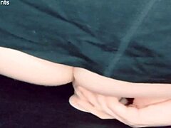 whoa this trans babe rides that dildo so deep 😍🔥 wanna see her squirt??