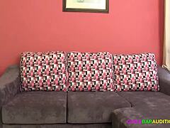 innocent thai interview turns into sofa creampie bangkok bang?