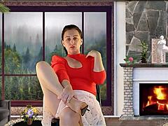 Teacher, your full interview striptease shows that juicy shaved student pussy perfectly.