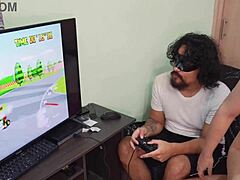 Colombian big tits wife slut fucked wet pussy next to cuckold husband