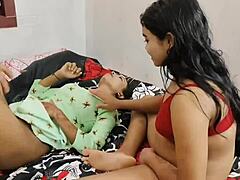 Roommates Komal and Neha Turn Fury into Wild Threesome Fuck Fest