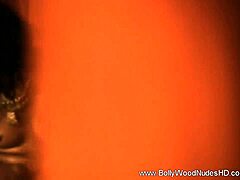 Queen Sheeba teases with slow strip before erotic bath undress