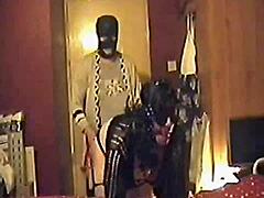 girlfriend pegs boyfriend's sissy ass on cam while he cums humiliated