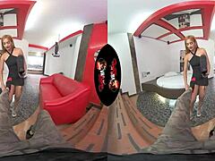 vrlatina pierced nipple babe craves nonstop vr sex