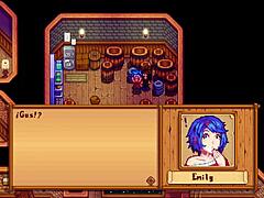 Stardew Valley Emily's Outdoor Public Sex Adventure Part 1