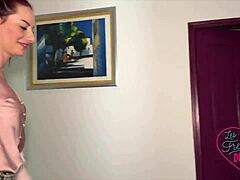 sally tempts with double delight in intimate threesome