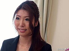 japanese teen pisses accidentally then seduces to hairy creampie fuck