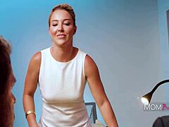 Nympho Milf Seduces Cops with Petite Tits in Steamy Interrogation