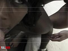 damn, this pornstar's holes get pounded double in interracial anal to mouth cumshot