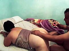 Fat ass filled with hot wax then pussy devoured in hardcore candle fetish fuck