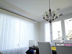 Milf cougar in tight dress takes freeuse ass pounding from taboo lover