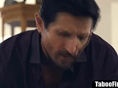 Stepmom And Stepdaughter Threesome Ravaged By Stepuncle's Monster Cock Taboo Fuck