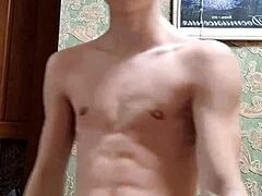 Skinny Boy Celebrates Happy New Year Fun