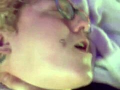 wanna watch this goth slut drip cum while bound orgasming on rough toy fuck?