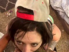 White Emo Slut Gags On Black Cock Facefuck Moaning Black Lives Matter!