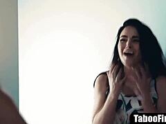 Stepmom And Stepdaughter Threesome Ravaged By Stepuncle's Monster Cock Taboo Fuck