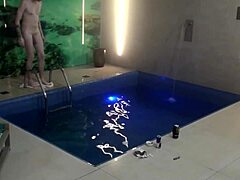 i join friends for wild bareback threesome in motel pool part 3