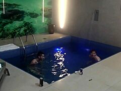 i join friends for wild bareback threesome in motel pool part 3