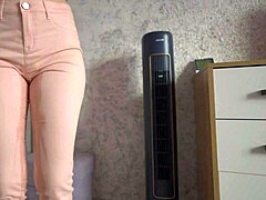 Desperate amateur wets panties peeing jeans homemade
