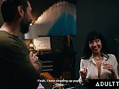 i'm that insatiable milf little puck gettin fisted n fucked hard on desk by sleazy principal