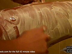 this pretty usa girl in lingerie fingers herself off in the shower for the first time