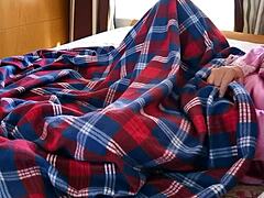 Step-aunt teases you with her big tits before horny step-nephew pounds her pussy