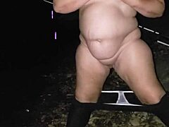 Big Titty Milf Rips Clothes Off And Beats Off Her Juicy Pussy Outdoors