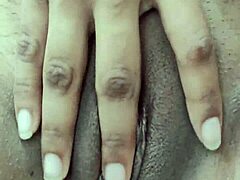 Chubby Indian College Girl Fingers Tight Pussy and Licks Boobs in Bedroom Yoga Solo