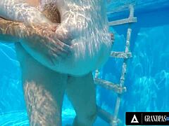 Grandpa's Elder Cock Slams Miss Melissa's Wet Teen Pussy Doggystyle To Cumshot!