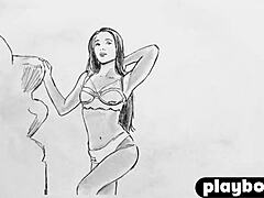 Petite Melissa Lori Model Exposes Sexy Lingerie Hot Body Small Natural Tits Outdoor