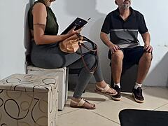 Dick Flash in Dentist Wait Turns Into Her Quick Grope