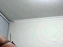 early morning my fat bbw wife milf rides cock hard on homemade cam