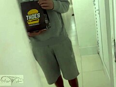 food delivery guy devours my pussy cums mouth