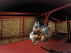 bunny whore takes hard fuck in roblox studio