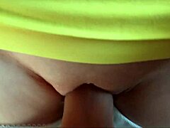 Whoa, Huge Cock Stuffing Tiny Pussy on Bus Again!