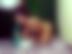 Latina beauty masturbates dirty with milk spits on huge pussy lips