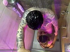 Hubby hides camera suspects friend fucks me bathroom real homemade creampie